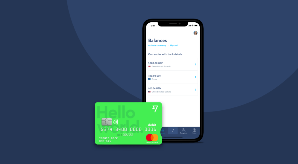 Wise App and Debit Card