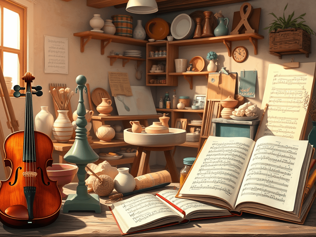 Episode exploring creativity and how to start making art as a beginner.