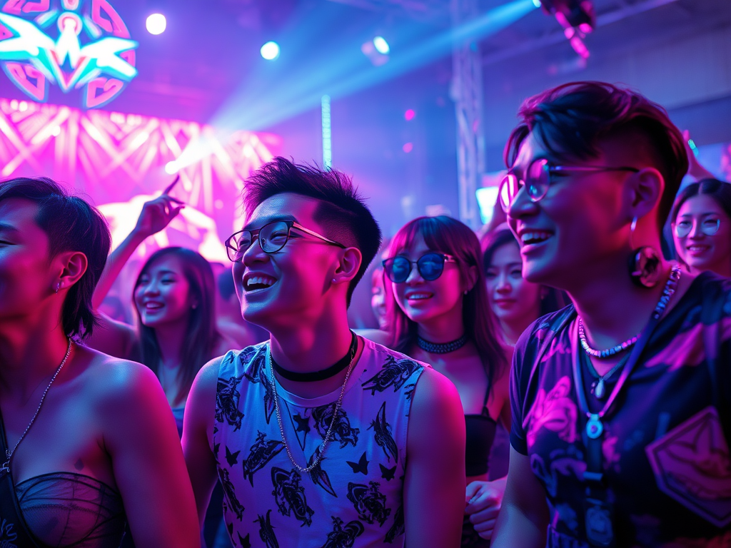 Podcast episode exploring Asian rave culture and nightlife.